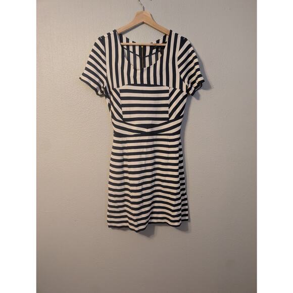 Marc By Marc Jacobs Womens Striped Dress‎ Size S Academia Office Teacher - Picture 1 of 12